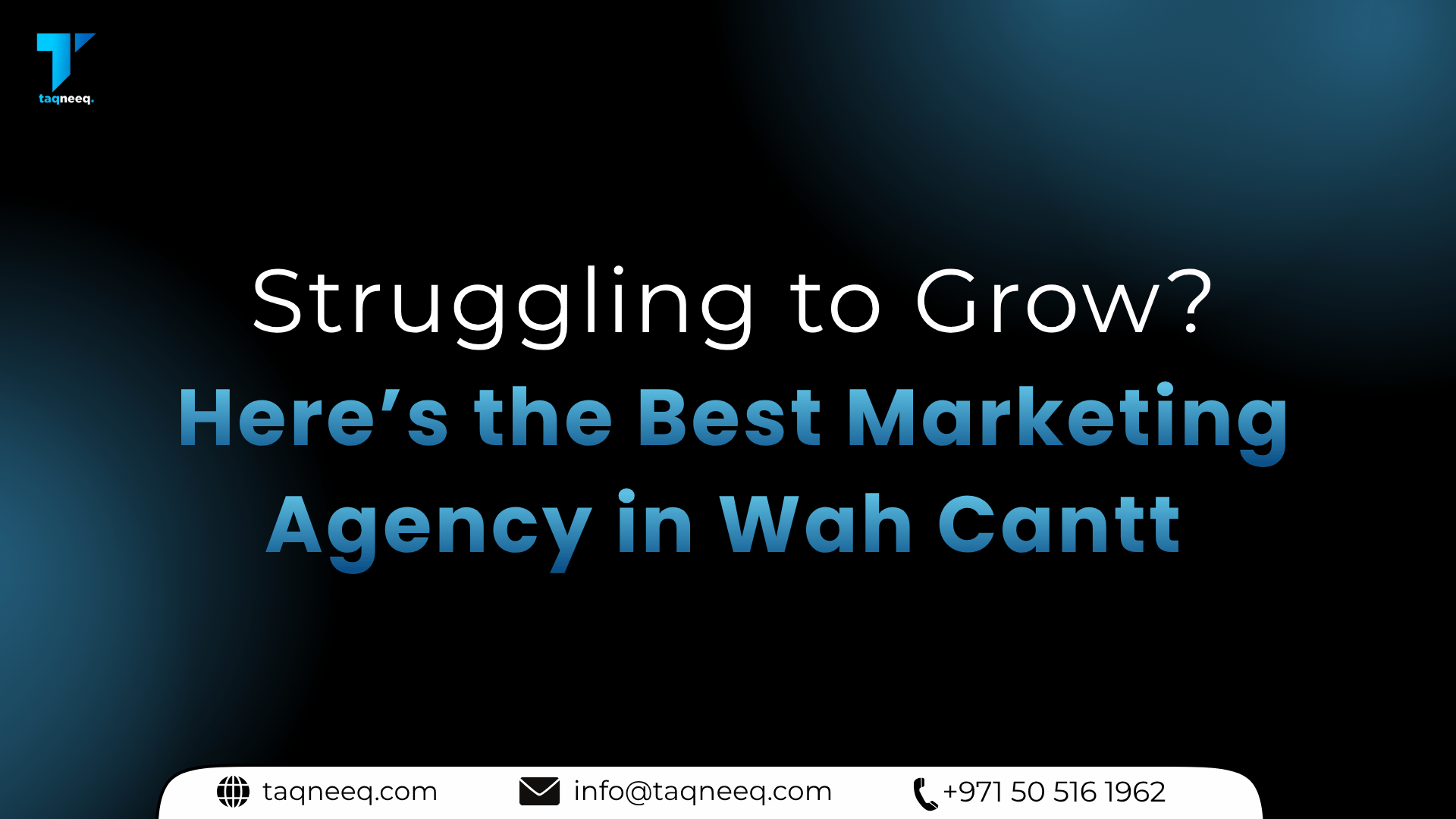 Best Marketing Agency in Wah Cantt